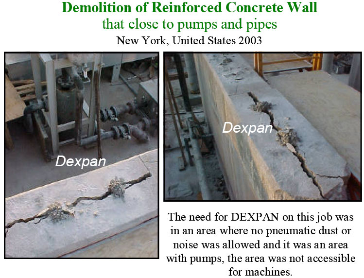 Non Explosive Concrete Demolition